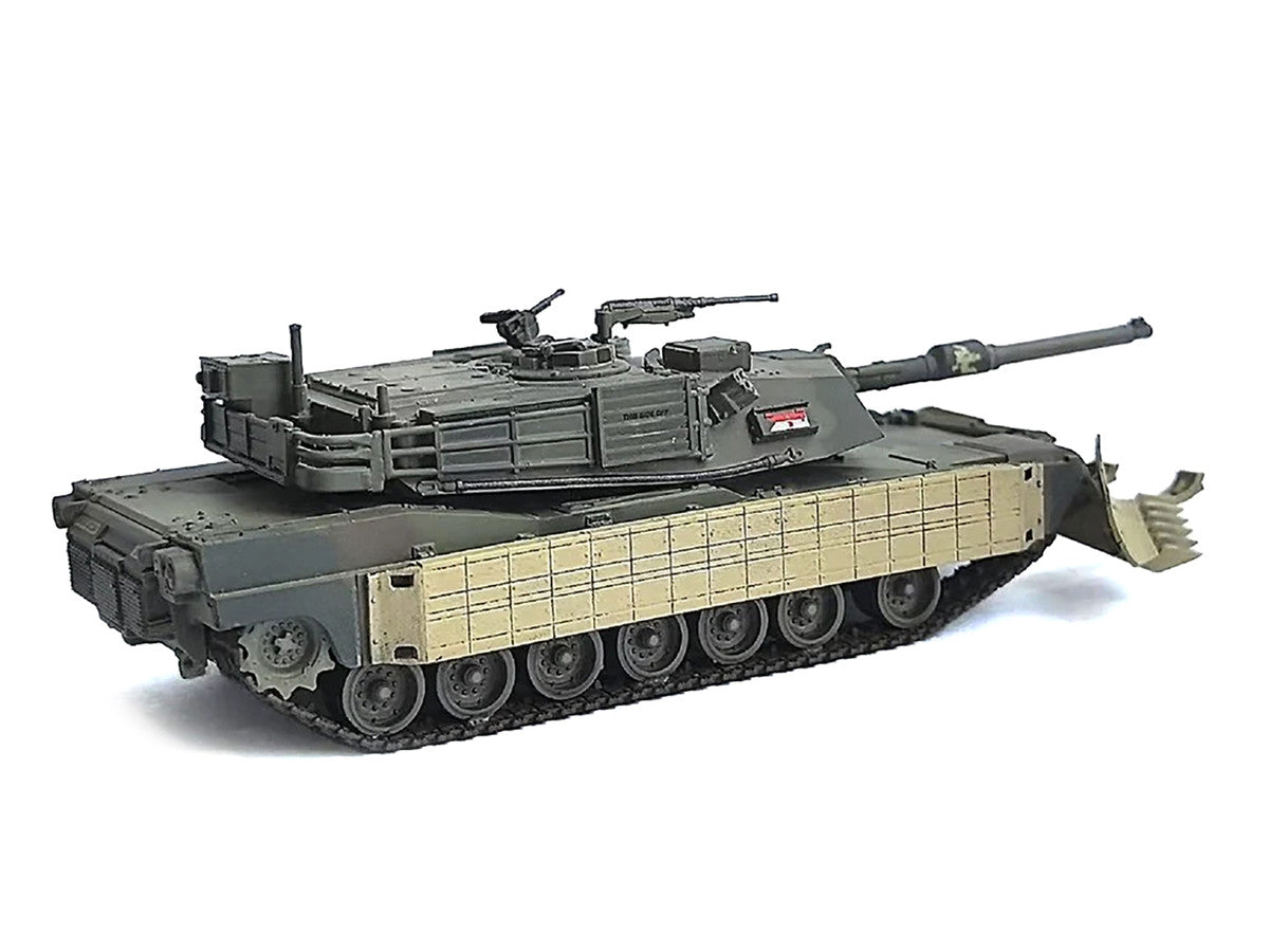 United States M1A1 AIM (Abrams Integrated Management) Tank with Mine Plow (Plowing Mode) #68 "United States Army" Olive Drab "NEO Dragon Armor" Series 1/72 Plastic Model by Dragon Models-1